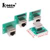 1Pcs RJ45 Adapter Board To XH2.54 Modular Ethernet Connector Adapter Network Interface + Breakout Board + Pin Header