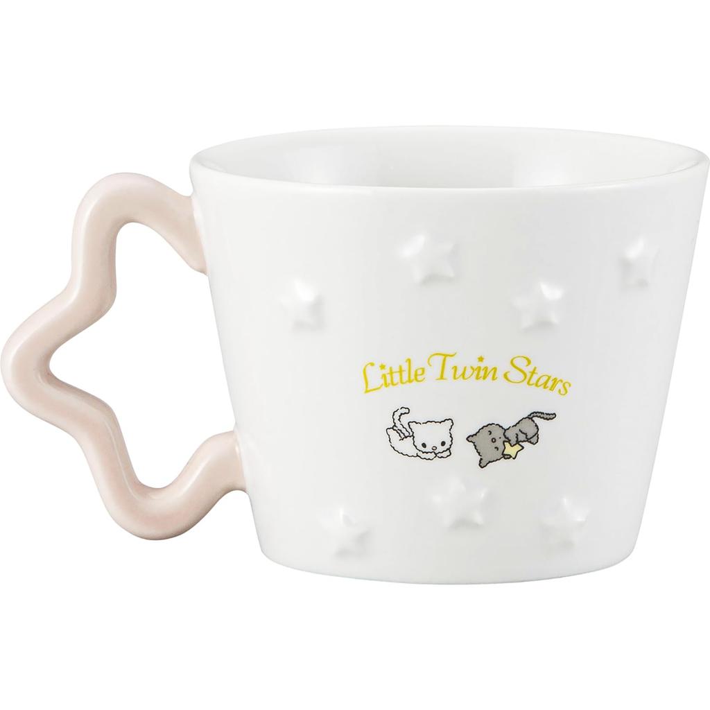 San Art Sanrio Little Twin Stars Star Perfect As a Birthday Gift Mug, 13x8cm, Handle, White, SAN4945,