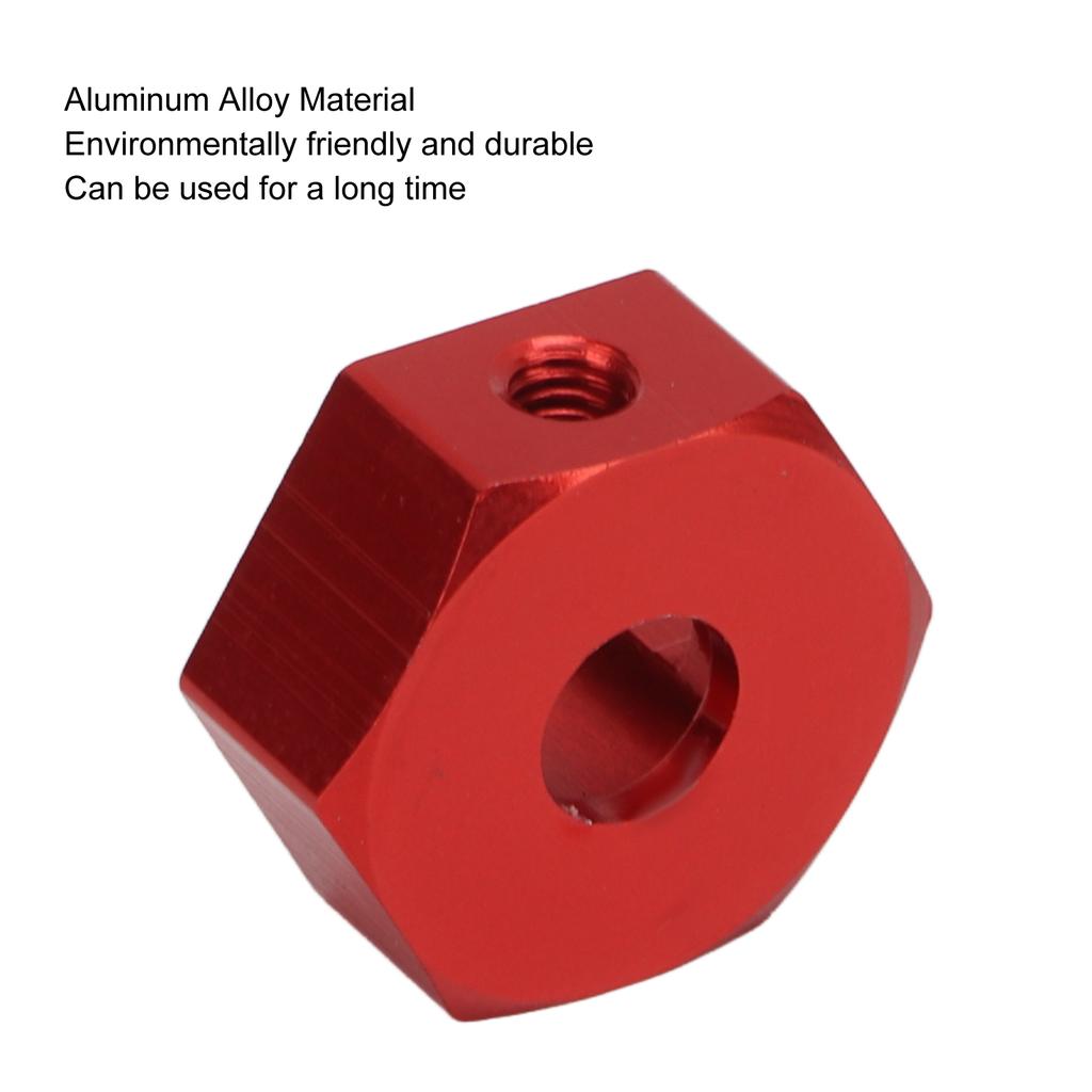 4pcs 1Celsius10 RC Wheel Hex Hubs Nut 14mm Aluminum Wheel Hex Drive Hub for AMMRA Big Rock for Typhon for Senton