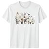 Retro Ghost Family Halloween TShirt Spooky Season Gift For Him And Her
