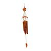 Bamboo Wind Chimes Handcrafted Decorative Crafts Simple Bless Hanging Wind Bell for Indoor Home Decoration Patio Outside Balcony