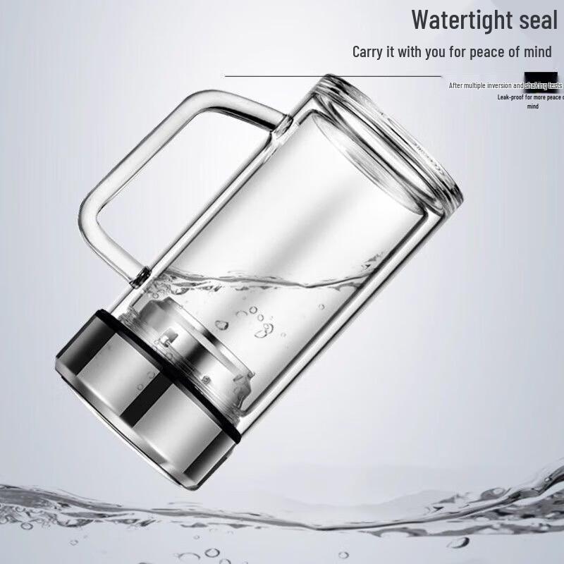 Shangheng Double-Wall Borosilicate Glass Tea Cup