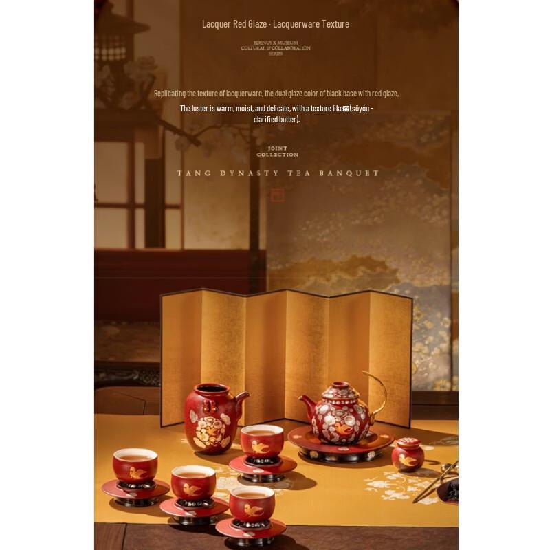 Edenus Shaanxi History Museum Great Tang Ceramic Tea Set