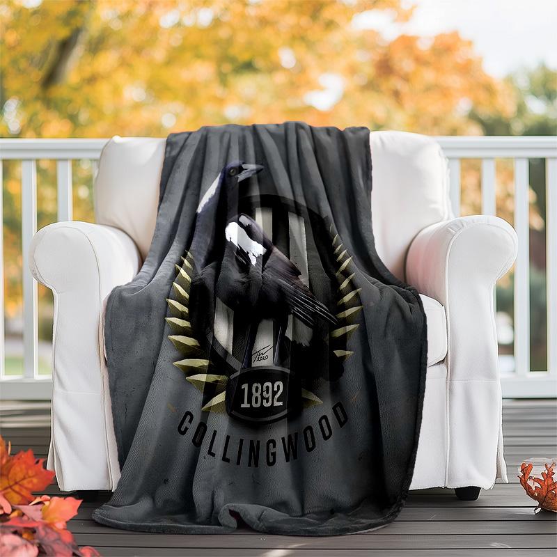 1 pezzo Squadra di Calcio (47) Coperta Tematica - Stampa Digitale, Poliestere, Accogliente per Tutte le Stagioni, Perfetta per Esterni, Campeggio e Viaggi