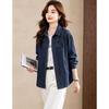 D.F.DEAR Women's Vine Embroidered Button-Down Shirt