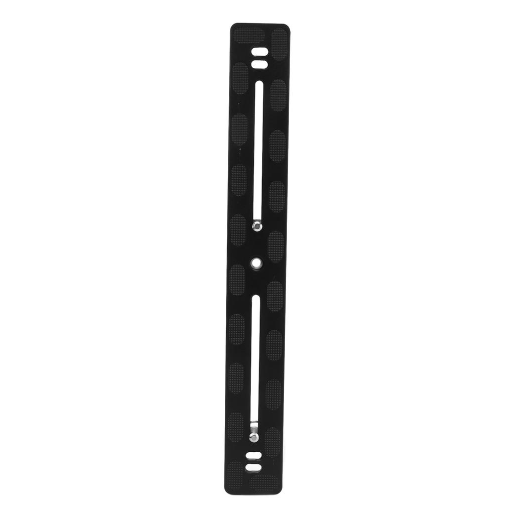 Piastra Scorrevoli su Binario a Rilascio Rapido da 30 cm in Lega di Alluminio Piastra a Rilascio Rapido per Fotocamere DSLR con Foro Filettato da 1/4" 3/8" per Attacco Standard Arca