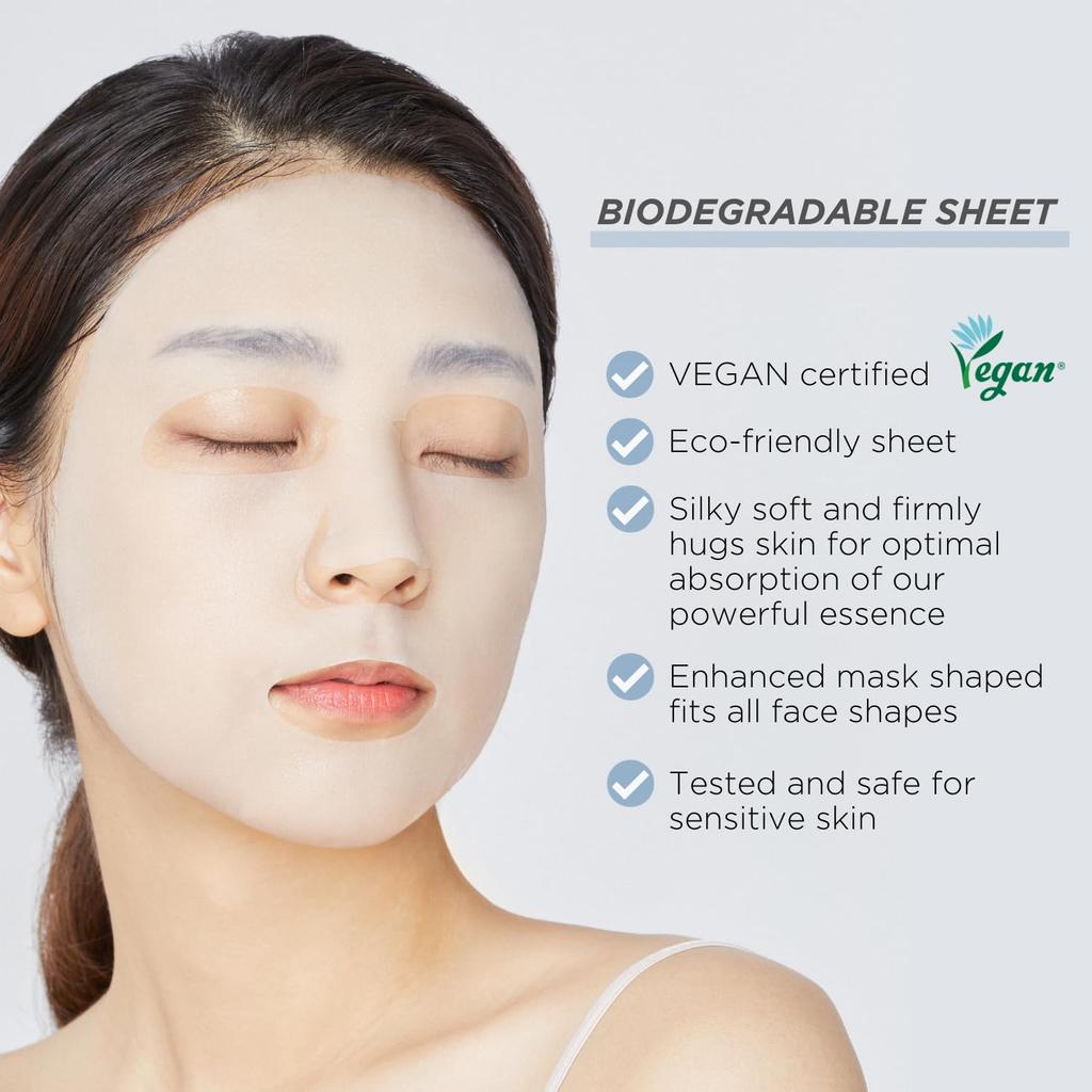 MEDIHEAL Essential Mask MEDIHEAL Essential Mask 10 Sheets Hydration Dry Skin Moisturizing Skin Texture Care (10P) / (Watermide)