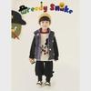 Wulibuyi 2025 Boys' Long-Sleeve Cartoon Snake Sweater – Warm Winter Knit