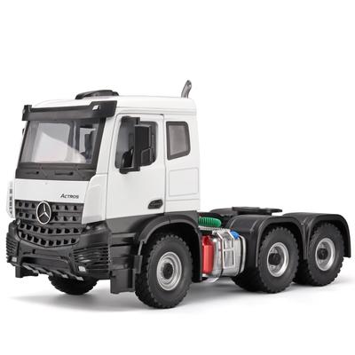 1/24 Mercedes Benz Actros Tractor Atania Semi Trailer Truck Alloy Metal Diecast Model Car Sound & Light Collecting Hobbies Gifts