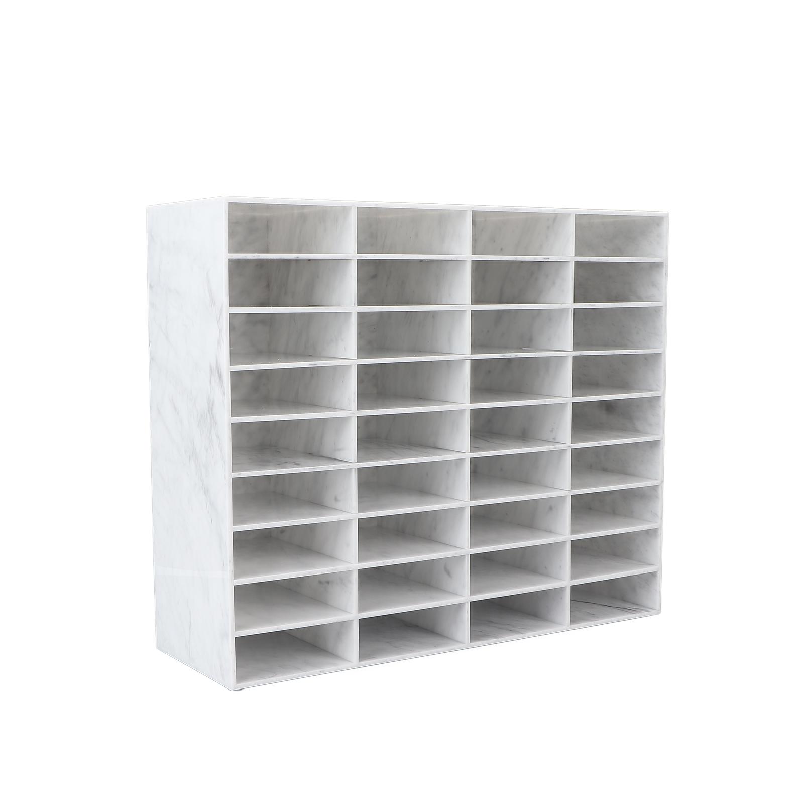 

36 ячеек органайзер для косметики шкаф моющийся акриловый чехол для хранения накладных ресниц белый