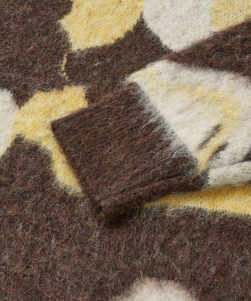 CUZNELLO Drawing Crewneck Knit_Brown