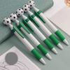 5 Stück/Beutel Partygeschenk Niedlicher Fußball Kugelschreiber Vielseitig Fußballform Tintenstifte Langlebig Kreative Schreibstifte Schüler