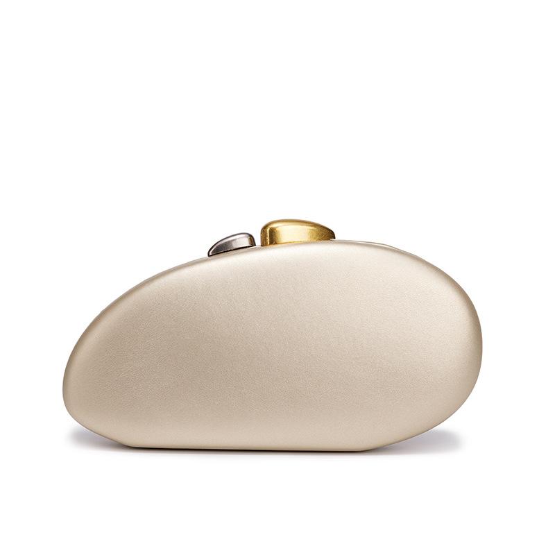 

Shoulder bag, foreign style messenger women s bag, fashion bow small round bag 2025 new bag women s summer personality chain 23.5*5*12 золотой