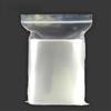 Bolsas de plástico transparente con cierre hermético de PE de 0,1 mm, con cierre autoadhesivo, para embalaje, color blanco, transparente, con cierre hermético y gruesas.