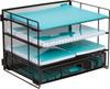 Organiseur De Bureau - Dasher Products - MSH4TIERDRWR - 4 Niveaux - 3 Tiroirs - Noir