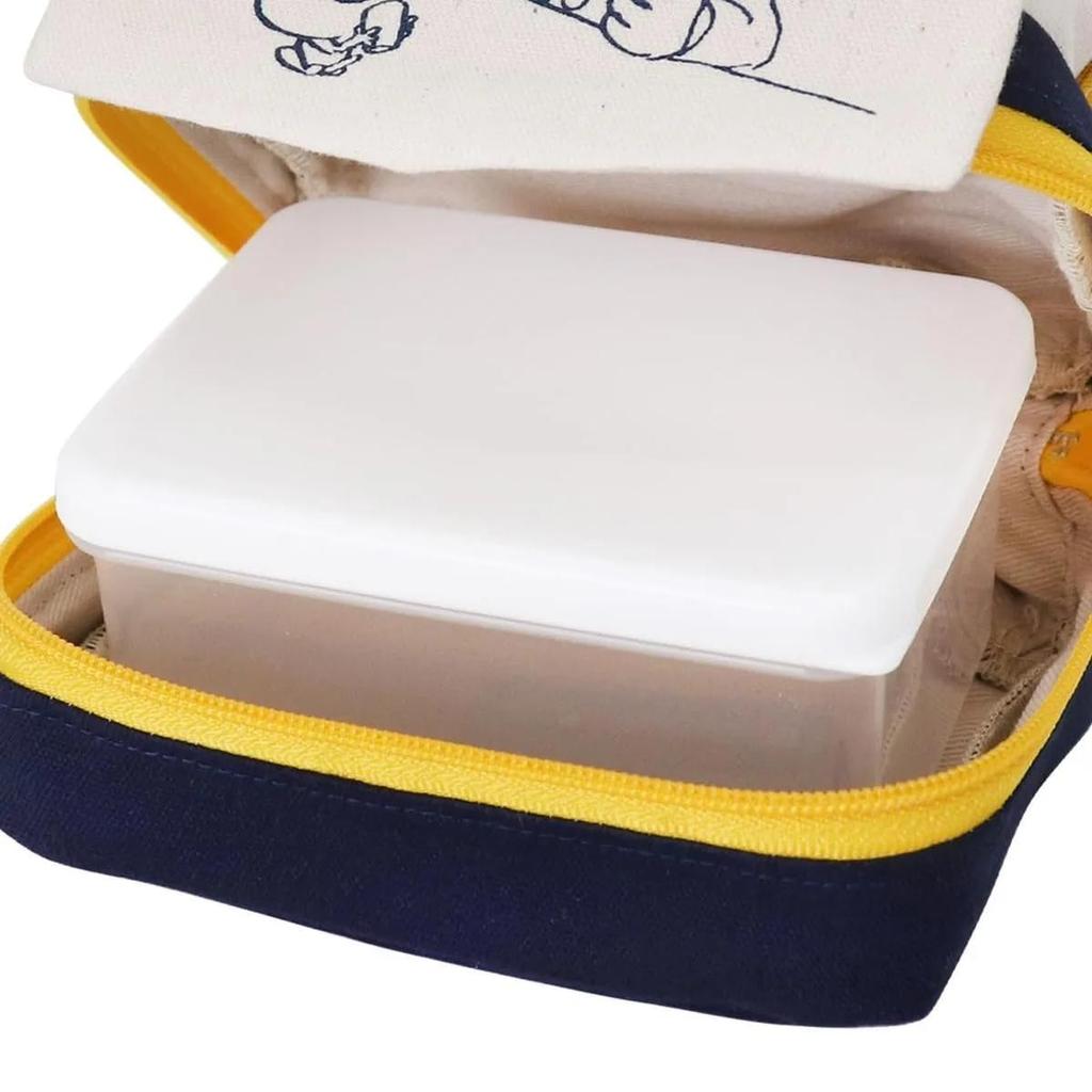 Onigiri Pouch (with side dish case) / Lunch Box Lunch Bag Shigeru Mizuki (GeGeGe no Kitaro/chan-chan-ko color)