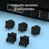 10Pcs RJ45 Port Protectors Dust Dirt Blanking Patching Panel Routers Networking Protectors Cover for Ethernet Routers