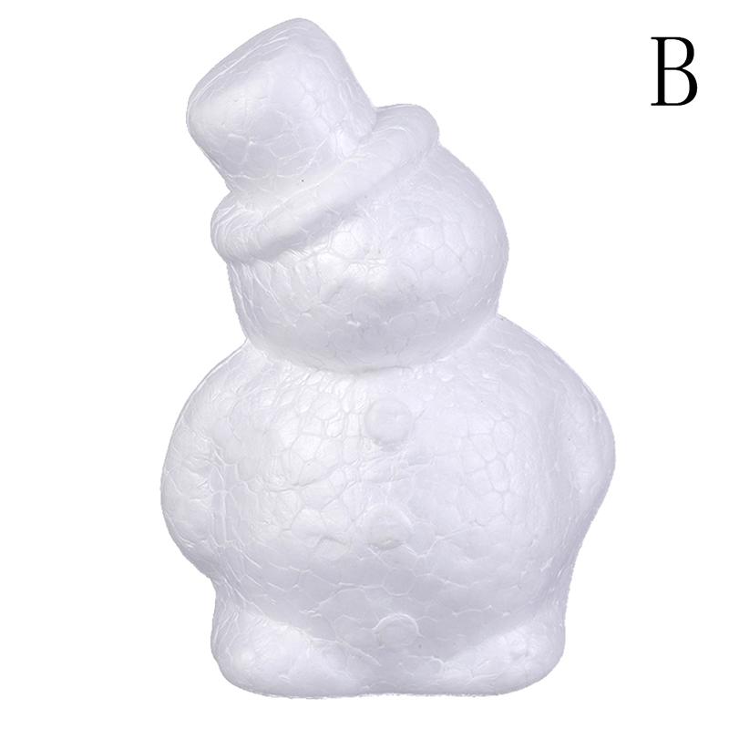 White 10x Styrofoam Foam Snowman Craft Sphere 10cm Christmas Modelling Ball 7cm