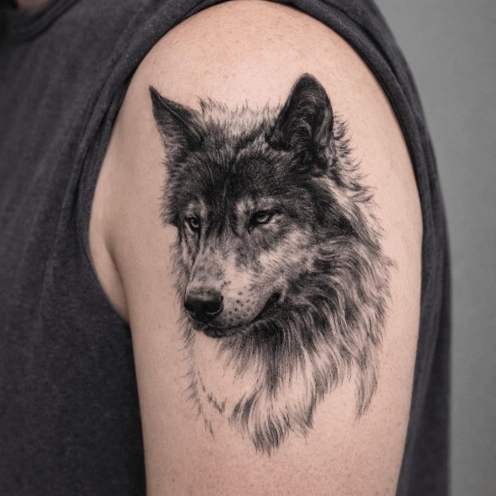 Water Transfer Decals Tiger Lion Wolf Tattoo Stickers Animal Body Art Tattoo  Finger Hand Legs