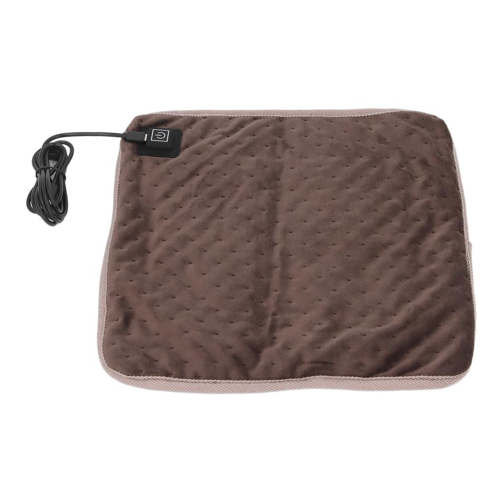 Heated Blanket Electric Throw USB 5W Soft Synthetic Fiber 3 Gear Electric Heating Blanket with 5ft Cable for Keeping Warm In Home Office