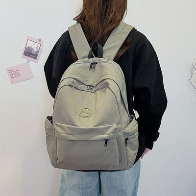 High-value Trendy College Students Outdoor Lightweight Large-capacity Backpack Travel Waterproof Backpack Trendy Schoolbag