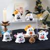 Miniature Halloween Ghost Statue Creative Scary Ghost Statues Mini Ghost Figurine  Party Gifts