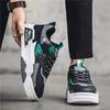 Męskie buty sportowe casualowe sneakersy w stylu ulicznym studenckie oversize czarne buty do skateboardingu