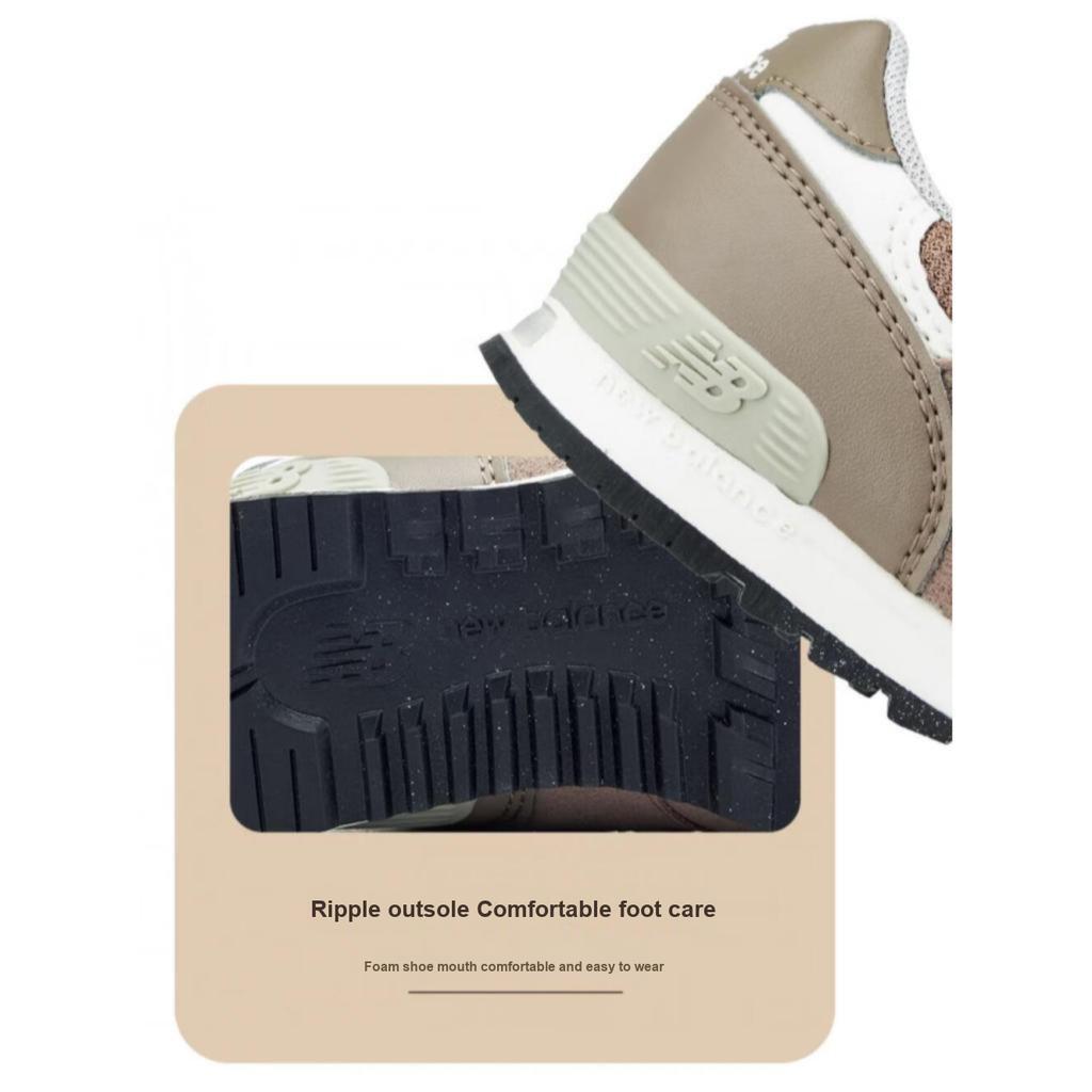New Balance NB 313 Slip-Resistant Anti-Kick Low-Top Toddler Shoes Brown Infant And Toddler