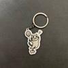 Cat Play Badminton Badminton Keychain Acrylic Badminton Key Chains  Decoration Accessories