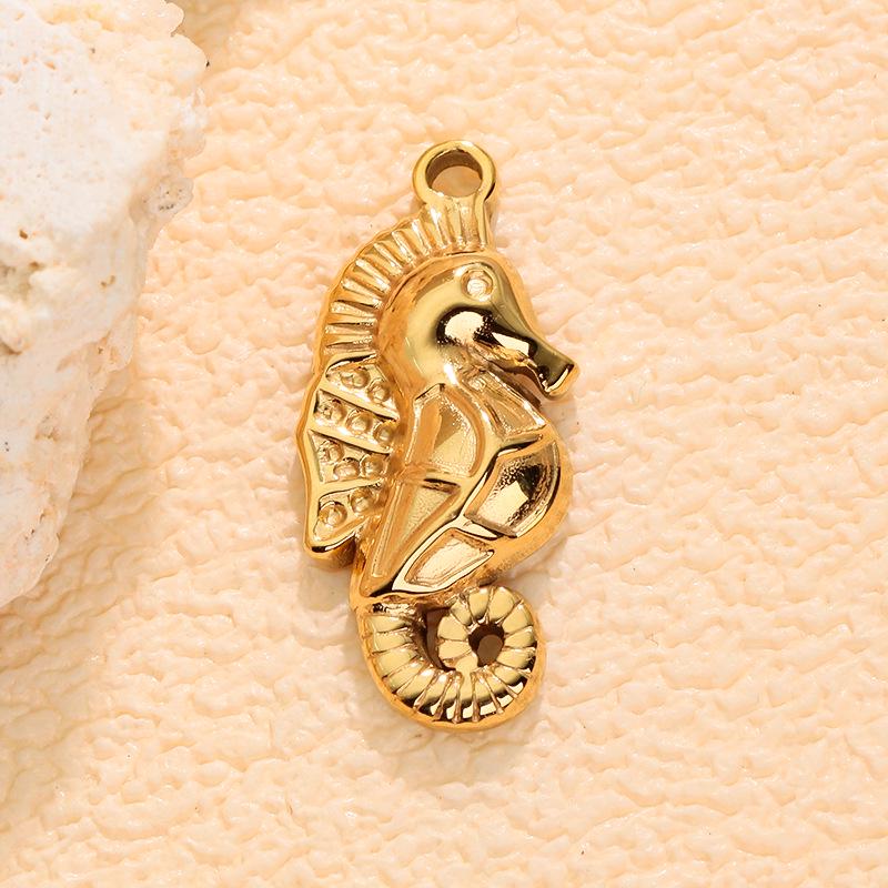 Ocean Series: Seahorse, Mermaid, Seashell, Dolphin, Conch DIY Bracelet & Necklace Charms 