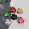 Fashion Fortune Bag Acrylic Money Bag Mini Crossbody Chain Koi Carp Design Chic Wealth Attracting Symbol Handbag