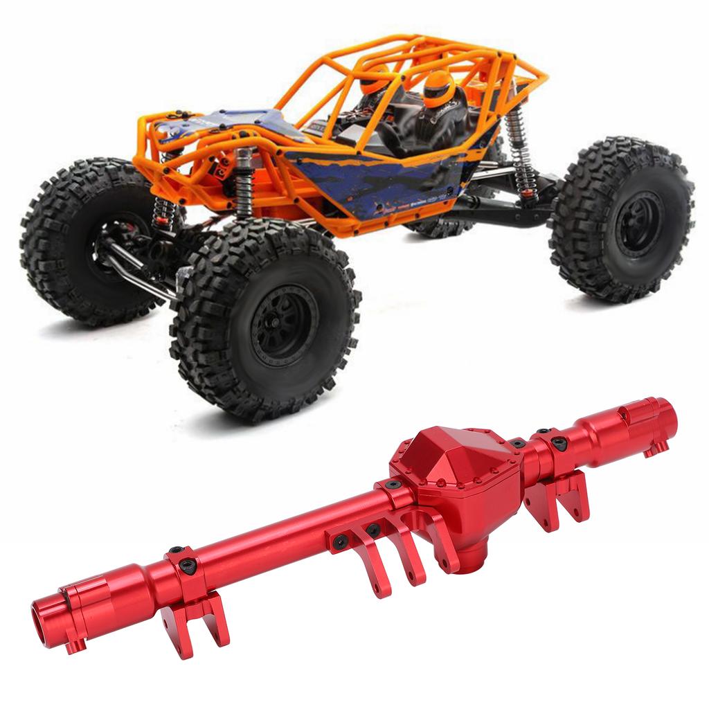 Metal Aluminum Alloy Rear Axle Housing Bridge for RBX10 Ryft 1Celsius10 RC Cralwer Car