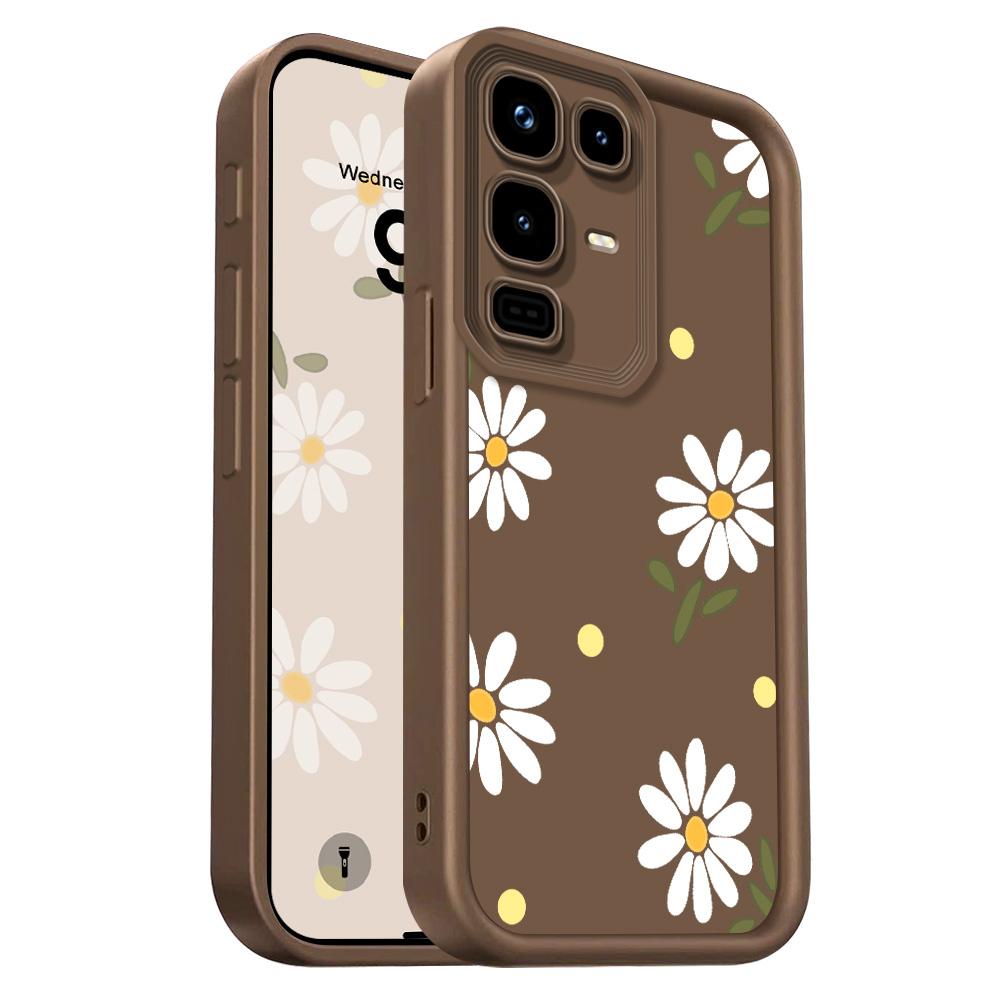 Falling Daisies Phone Case For Infinix Note 50 50S 50X 40 40S 30 Pro Plus VIP 4G 5G Staircase Soft Cover