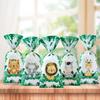 Jungle Animals Candy Gift Bags Biscuit Packing Bag Wild One Safari Gift Bag Birthday Party Decoration Kids Supplies Baby Shower
