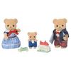 Sylvanian Families Doll Biscuit Bear Family FS-59 ST Mark Certification 3 Years Older Toy Dollhouse EPOCH