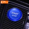 Car Stickers for Peugeot 5008 3008 408 508 2008 308 4008 Engine Start Stop Ignition Button Ring Cover Car-Styling Sticker
