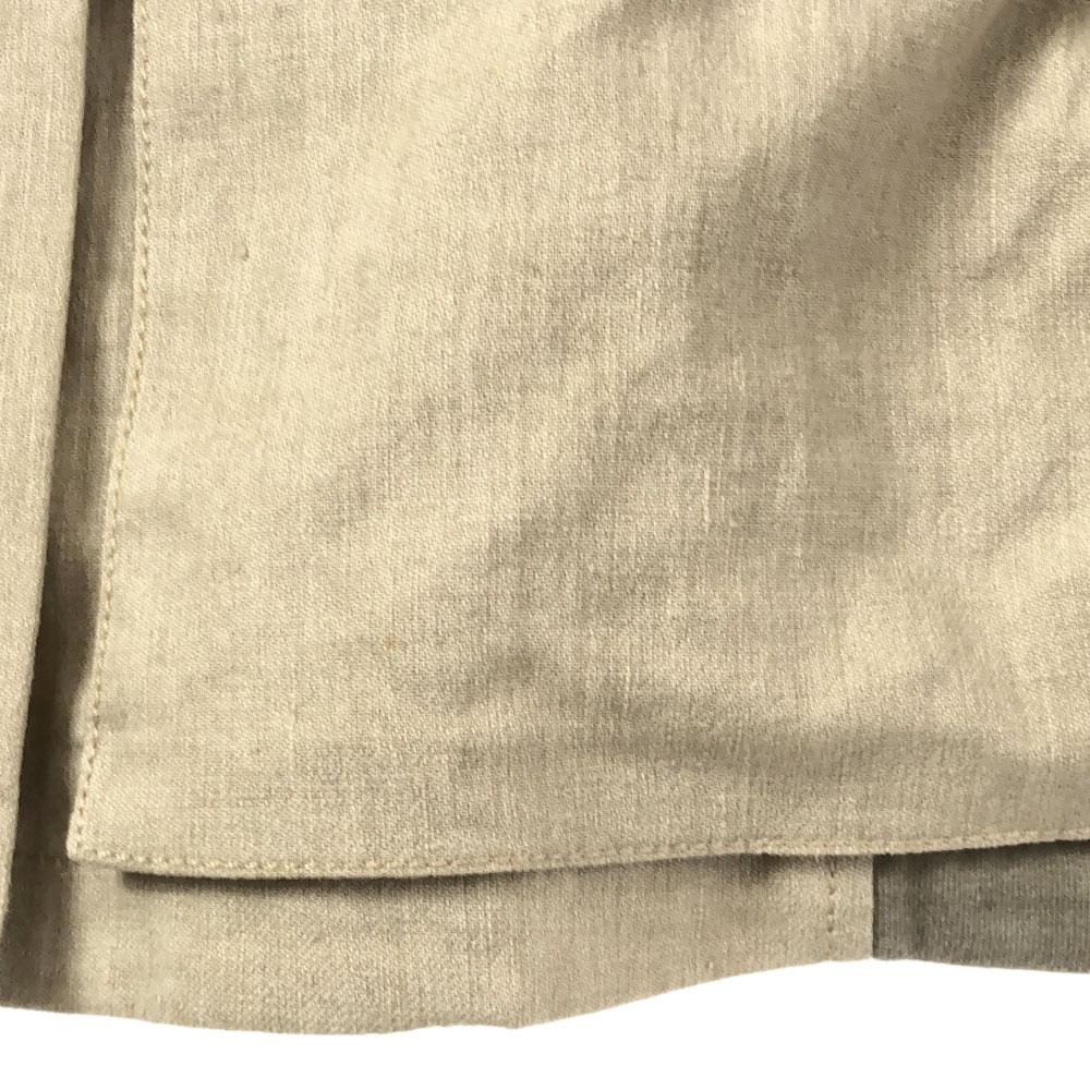 BALLANTYNE Linen Blend, Made In Italy Jacket 40 Beige Waist Belt Women Used