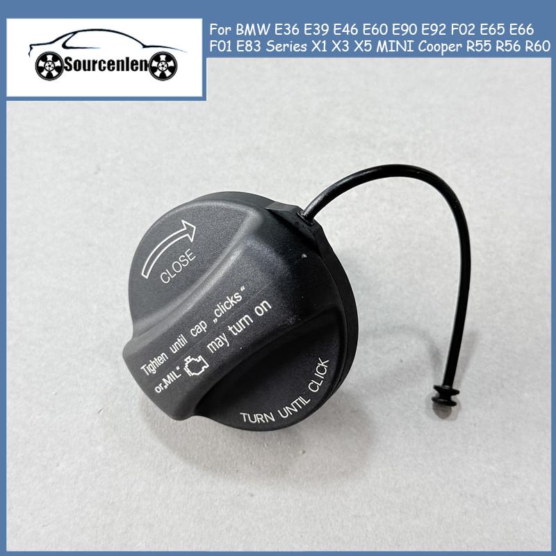Fuel Gas Tank Filler Cap 16117222391 For BMW E36 E39 E46 E60 E90 E92 F02 E65 E66 F01 E83 Series X1 X3 X5 MINI Cooper R55 R56 R60