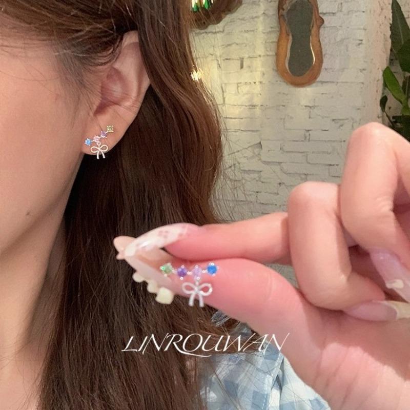 Butterfly Earrings - High-end, Niche, Minimalist Luxury Silver Stud Earrings for Women