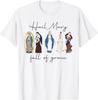 Hail Mary Full of Grace, Blessed Virgin Mary, Bible Verse T-Shirt