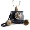 Decor Antique Victorian Old Classic Telephone Vintage Look Made In Brass Antique Wooden Base (Non Working) Telephone Decor Gift Item