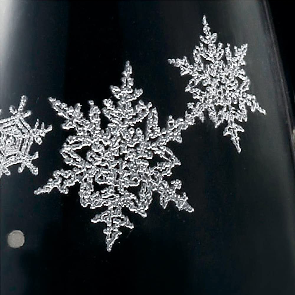 NARUMI Glassworks Snow & Star Pair Glasses, 250cc, Set of 2, GW4065-42182A, Clear