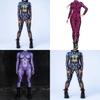 European Fantasy Halloween Costume Jumpsuit With 3d Digital Print For Cosplay Enthusiasts