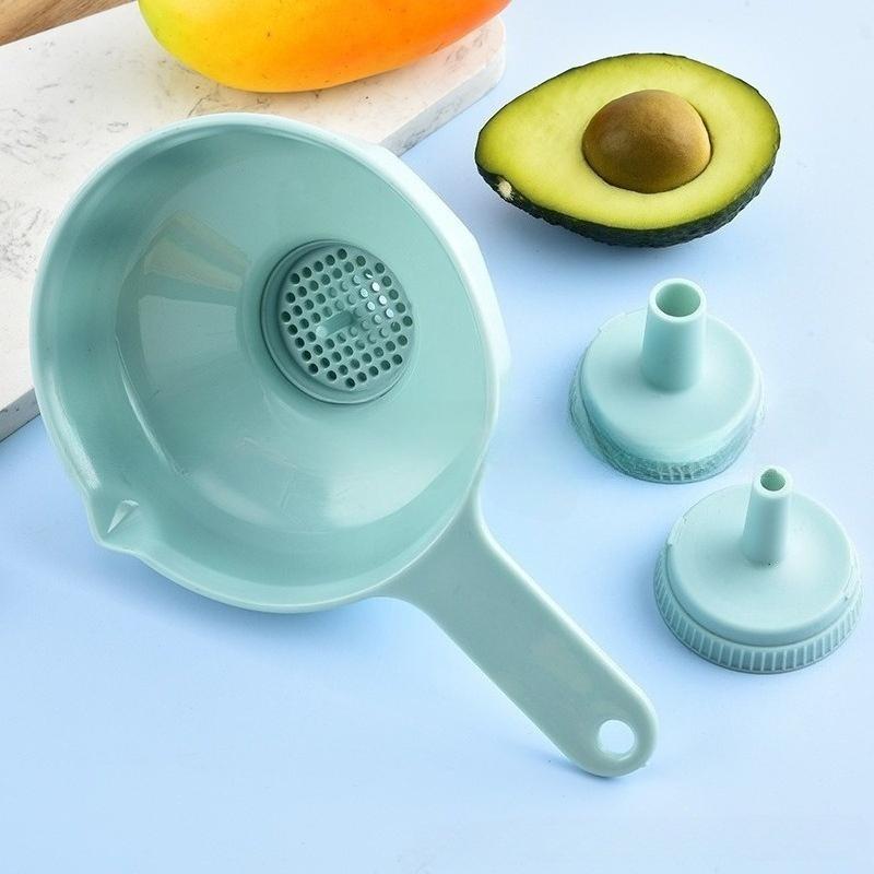 Large Diameter Kitchen Funnel - Durable Plastic, Food-Safe, Ideal for Cooking, Camping, and Travel Essentials