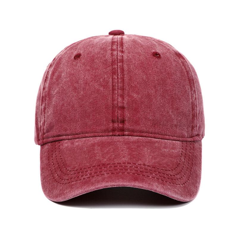 2025 Spring/Summer Unisex Cotton Baseball Cap Vintage Washed with Alphabet ALWAYS Embroidery - Hip-Hop Inspired Snapback Design