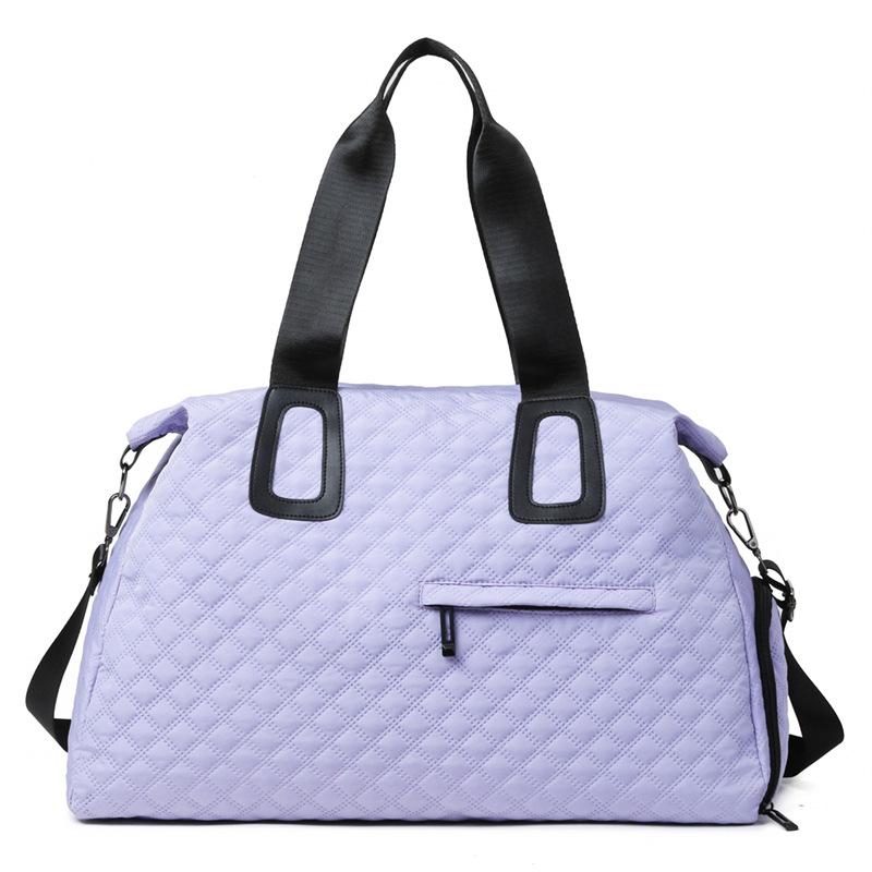 The New Large-capacity Portable Fitness Bag Can Diagonally Span Dry and Wet Separation Yoga Bag Can Be Stored for Short Business Trips Travel Bag