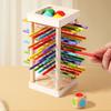 Wooden Stick Strategy Game for Kids Thinking Training Interactive Puzzle Toy Wooden Balance Battle Game for Family Party Fun