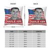 Charlie Kirk Kissenbezug Bedruckter Polyester-Kissenbezug Dekor Kissenbezug für Sofakissen Zuhause Mit Reißverschluss 45*45cm