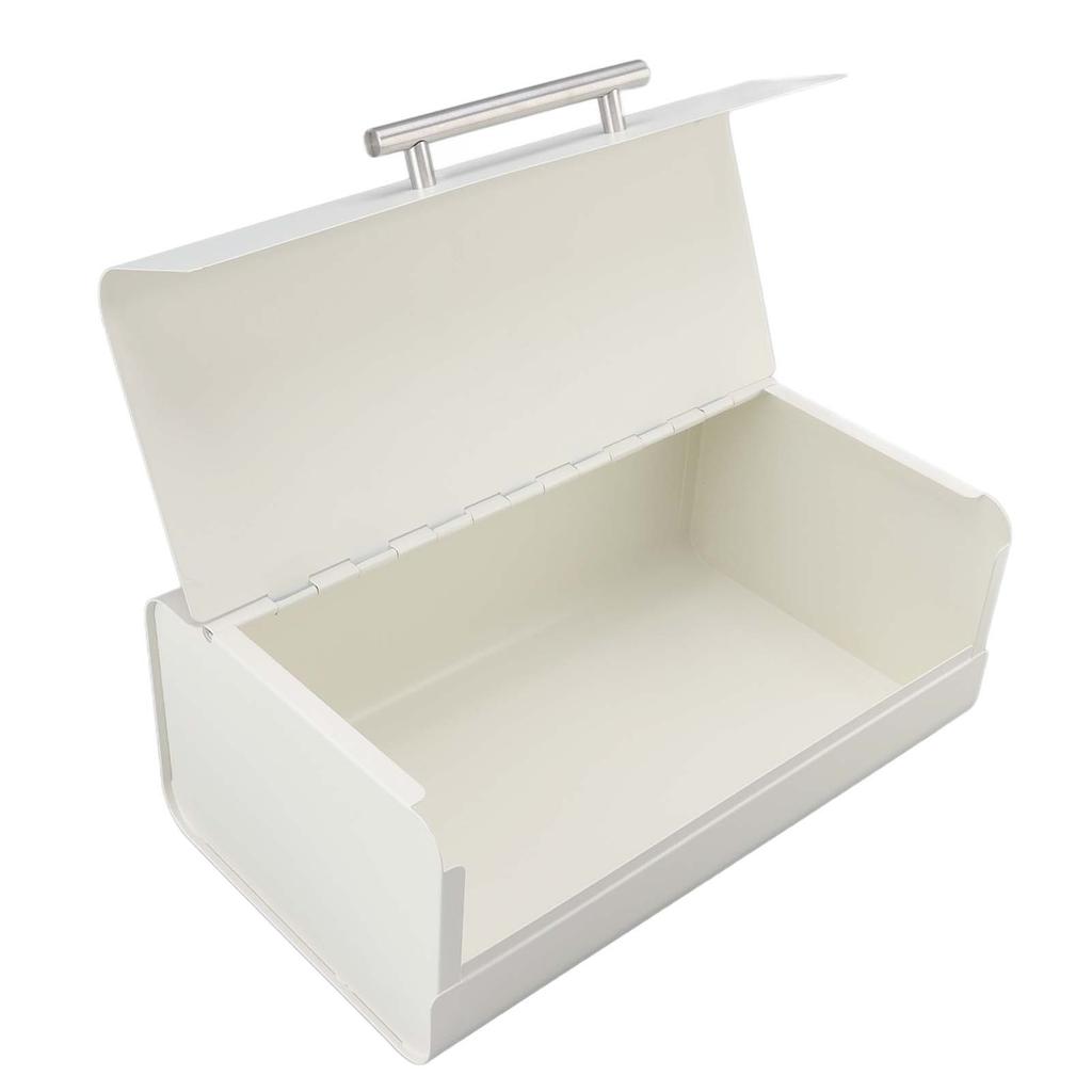 Bread Bin Large Capacity Save Countertop Space Bread Storage Container with Clamshell Door for Home