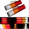 1 pair 12V 20LED Car Auto Stop Rear Tail Light Brake Reverse Light Turn Indiactor Boat ATV Truck Trailer Lamp
